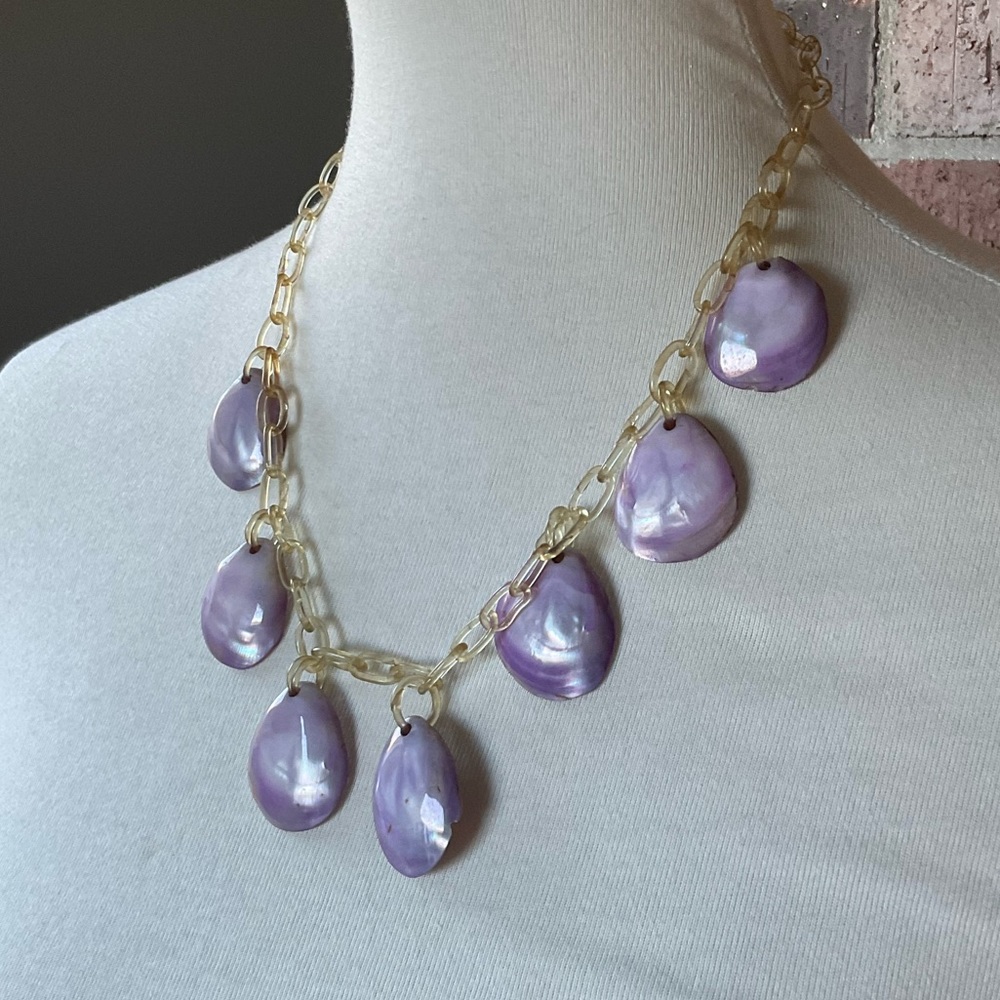 Marion Haskell Luminous Lavender Necklace